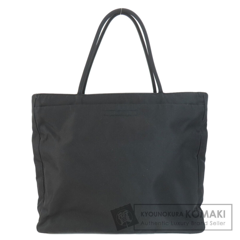 Prada logo tote bag Black